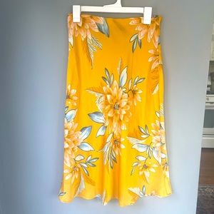 Midi Flowy Silky skirt